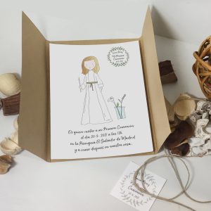 Serie Cala - Invitación Comunión