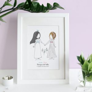 Marco de foto con recordatorio