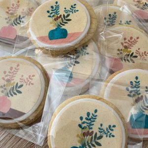 Galletas Jarrón Flores